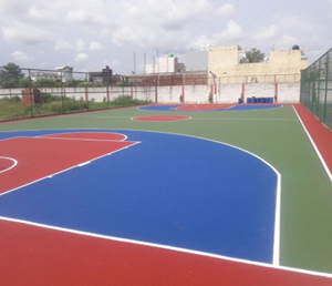 Basketball 5 Layer Acrylic Synthetic Court