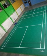 Badminton Flooring Sand Pattern